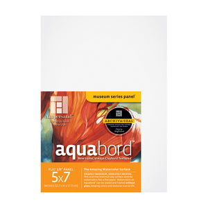 Aquabord™ 1/8th Inch Flat Artist Panel, Various Sizes (Ampersand)