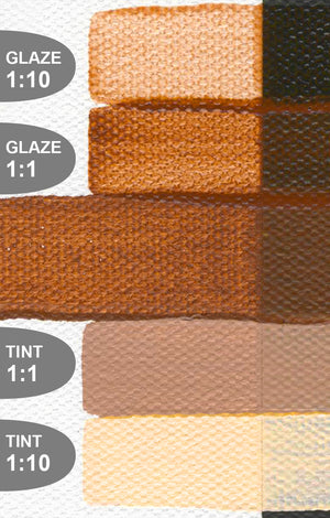 Burnt Sienna (Golden Fluid Acrylic)