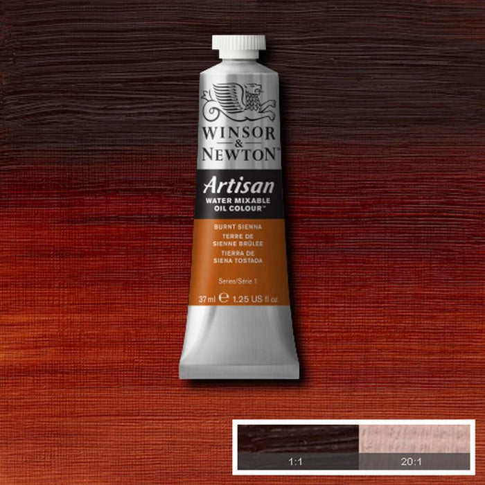 Burnt Sienna (Winsor & Newton Artisan Water Mixable Oil)