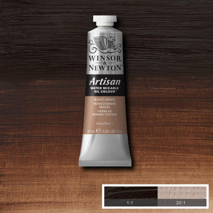 Burnt Umber (Winsor & Newton Artisan Water Mixable Oil)