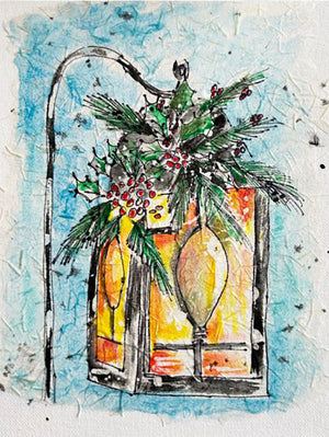 DecoArt Marbling Demo with Chris Cruz, December 9, 2023