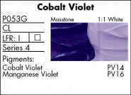 COBALT VIOLET P053G (Grumbacher Pre-Tested Professional Oil)