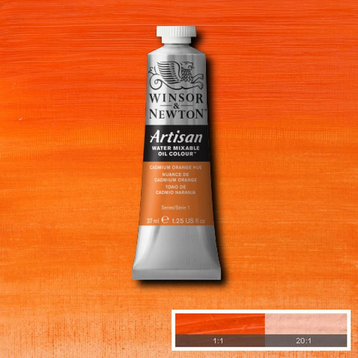 Cadmium Orange Hue (Winsor & Newton Artisan Water Mixable Oil)