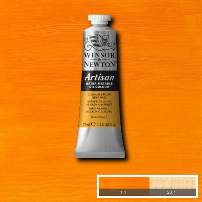 Cadmium Yellow Deep Hue (Winsor & Newton Artisan Water Mixable Oil)