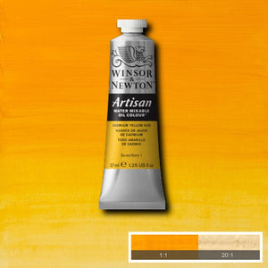 Cadmium Yellow Hue (Winsor & Newton Artisan Water Mixable Oil)