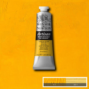 Cadmium Yellow Medium (Winsor & Newton Artisan Water Mixable Oil)