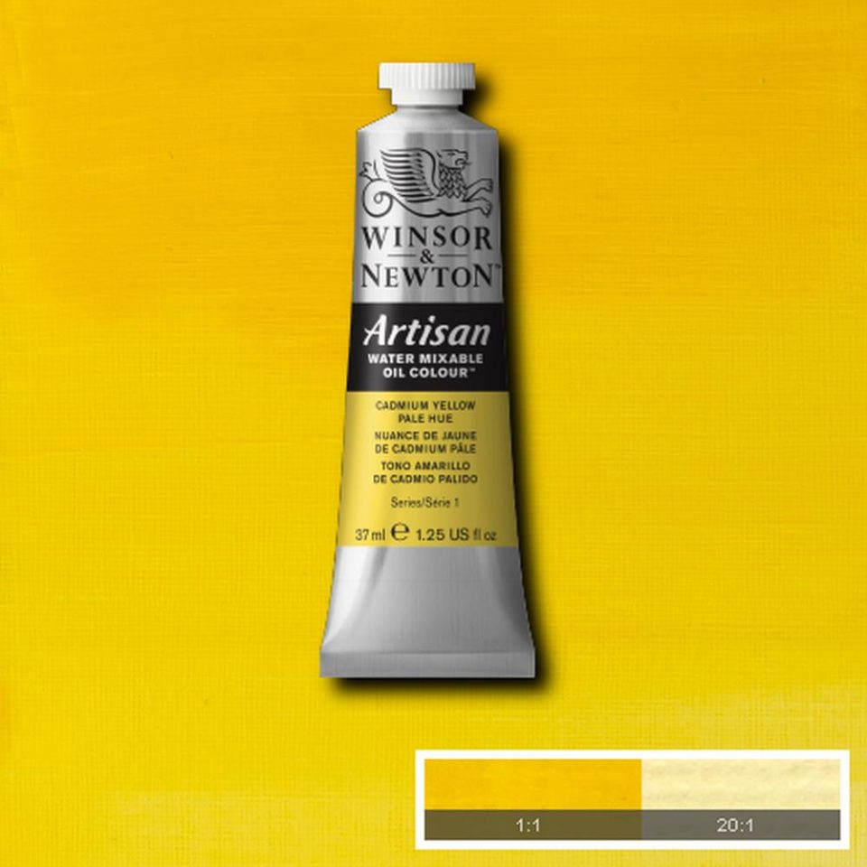 Cadmium Yellow Pale Hue (Winsor & Newton Artisan Water Mixable Oil