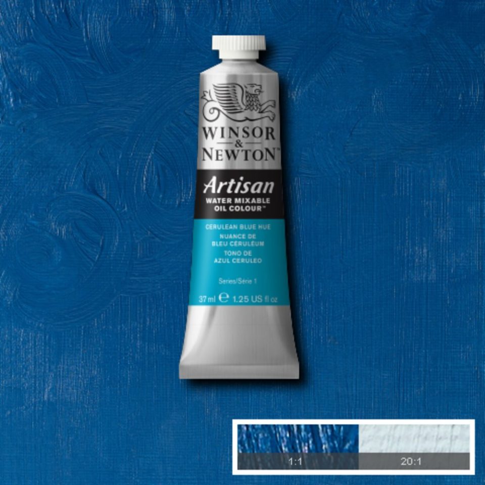 Cerulean Blue Hue (Winsor & Newton Artisan Water Mixable Oil