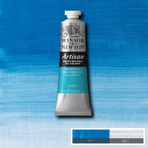 Cerulean Blue (Winsor & Newton Artisan Water Mixable Oil)