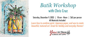  Batik Workshop with Chris Cruz 