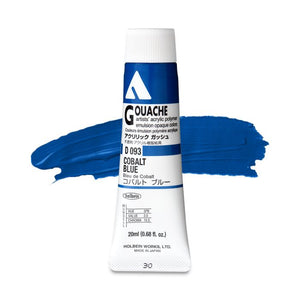 Cobalt Blue D093A (Holbein Acrylic Gouache)