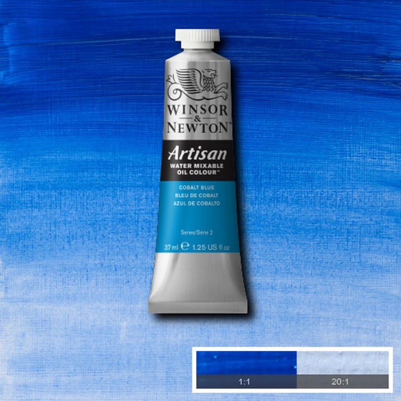 Cobalt Blue (Winsor & Newton Artisan Water Mixable Oil) – Alabama