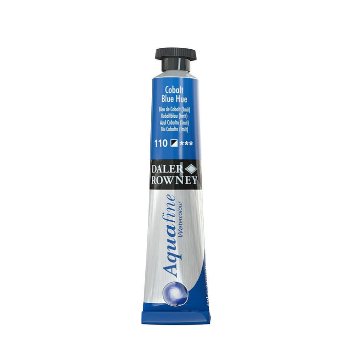 Cobalt Blue Hue, 8ml Tube (Daler-Rowney Aquafine Watercolour)