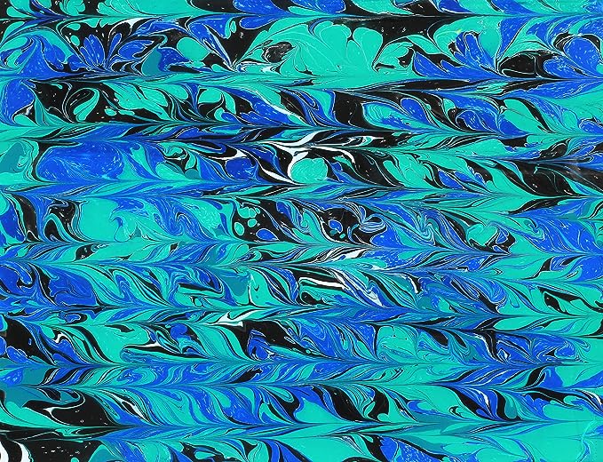 Water Marbling Paint, Tropical Blue (DecoArt) – Alabama Art Supply