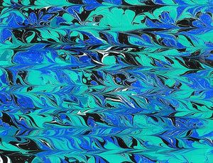 Water Marbling Paint, Tropical Blue (DecoArt)