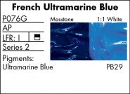 FRENCH ULTRAMARINE BLUE P076G (Grumbacher Pre-Tested Professional Oil)