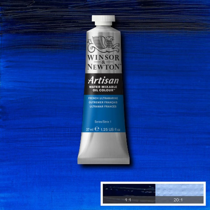French Ultramarine (Winsor & Newton Artisan Water Mixable Oil)