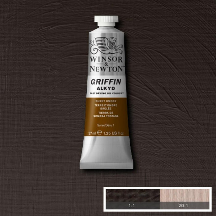 Burnt Umber (Winsor & Newton Griffin Alkyd)