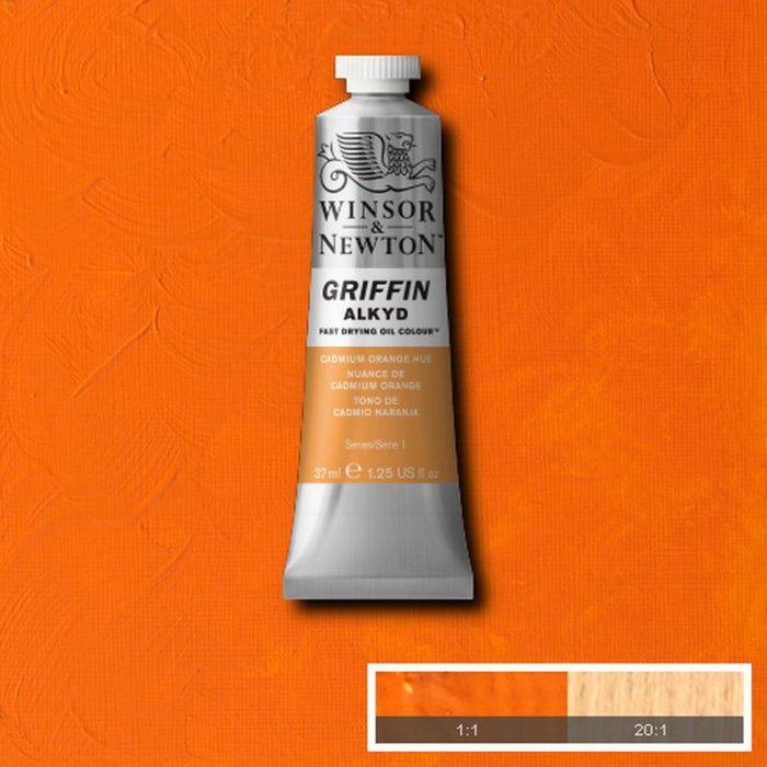 Cadmium Orange Hue (Winsor & Newton Griffin Alkyd)