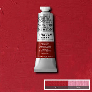 Cadmium Red Deep Hue (Winsor & Newton Griffin Alkyd)