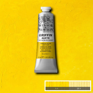 Cadmium Yellow Light Hue (Winsor & Newton Griffin Alkyd)