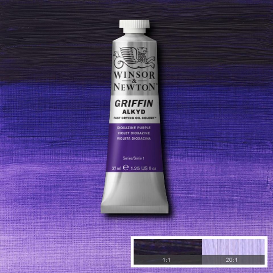 Dioxazine Purple (Winsor & Newton Griffin Alkyd) – Alabama Art Supply