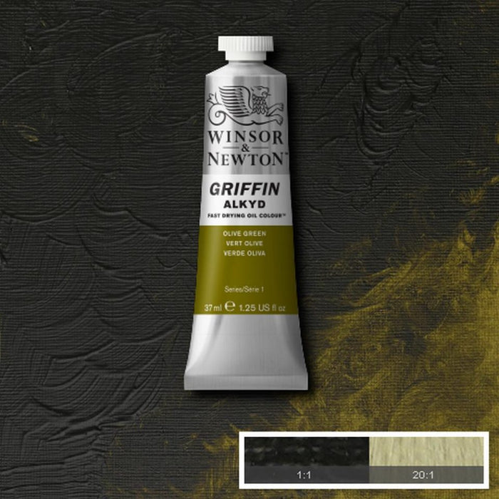 Olive Green (Winsor & Newton Griffin Alkyd)
