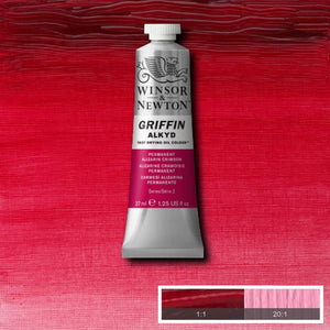 Permanent Alizarin Crimson (Winsor & Newton Griffin Alkyd)