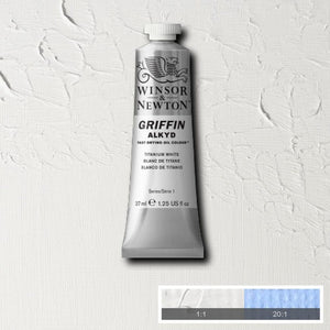 Titanium White (Winsor & Newton Griffin Alkyd)