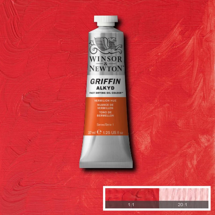 Vermilion Hue (Winsor & Newton Griffin Alkyd)