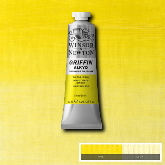 Winsor Lemon (Winsor & Newton Griffin Alkyd)