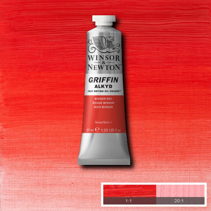 Winsor Red (Winsor & Newton Griffin Alkyd)