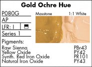 GOLD OCHRE P080G (Grumbacher Pre-Tested Professional Oil)