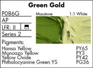 PRE GREEN GOLD P086G (Grumbacher Oil)