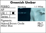 GREENISH UMBER P088G (Grumbacher Pre-Tested Professional Oil)