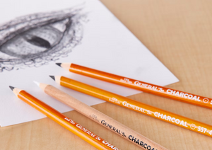 Charcoal Pencil Kit, Assorted Hardnesses (General Pencil)