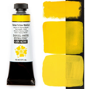 Hansa Yellow Medium (Daniel Smith Gouache, Extra Fine)