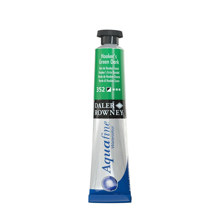 Hooker's Green Dark, 8ml Tube (Daler-Rowney Aquafine Watercolour)