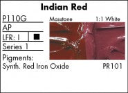INDIAN RED P110G (Grumbacher Pre-Tested Professional Oil)