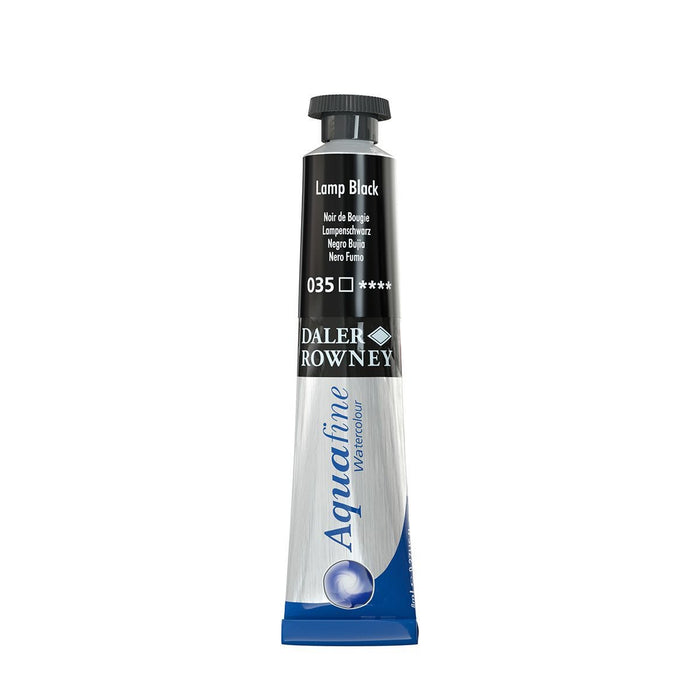 Lamp Black, 8ml Tube (Daler-Rowney Aquafine Watercolour)