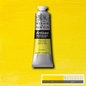 Lemon Yellow (Winsor & Newton Artisan Water Mixable Oil)