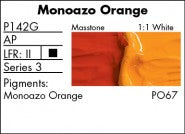 MONOAZO ORANGE P142G (Grumbacher Pre-Tested Professional Oil)
