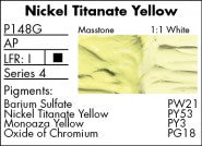 NICKEL TITANATE YELLOW P148G (Grumbacher Pre-Tested Professional Oil)