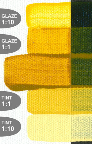 Nickel Azo Yellow (Golden Fluid Acrylic)