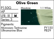 OLIVE GREEN P150G (Grumbacher Pre-Tested Professional Oil)