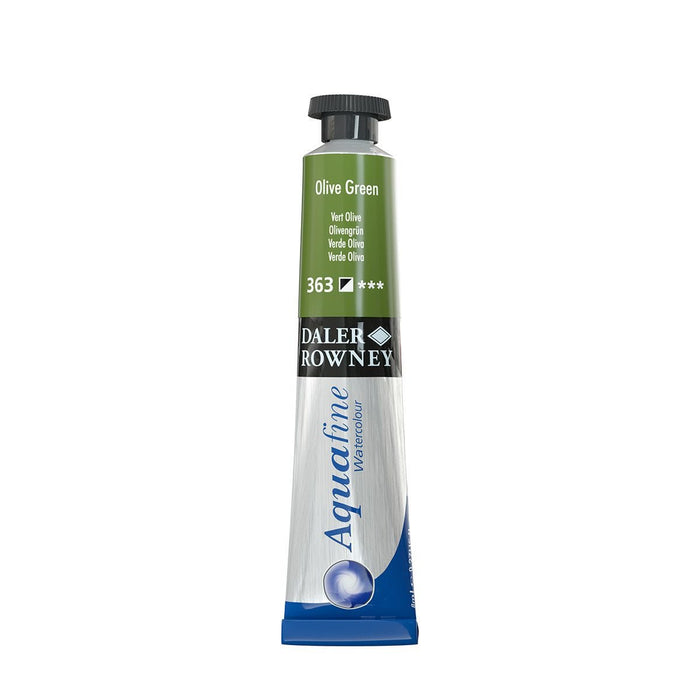 Olive Green, 8ml Tube (Daler-Rowney Aquafine Watercolour)