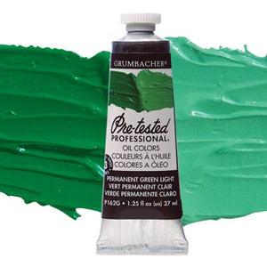 PERMANENT GREEN LIGHT P162G (Grumbacher Pre-Tested Professional Oil)