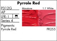 PYRROLE RED P312G (Grumbacher Pre-Tested Professional Oil)