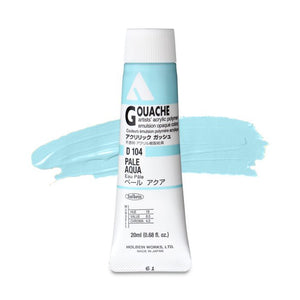 Pale Aqua D104A (Holbein Acrylic Gouache)