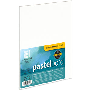 Pastelbord™  1/8th Inch Flat Artist Panel, Various Sizes (Ampersand)